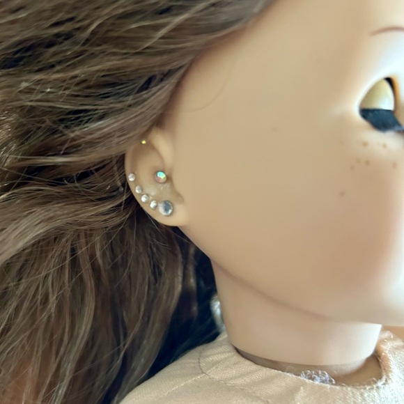 American Girl doll retired 2008 brown hair/blue eyes/freckles/thin eye brow 3458 - Picture 7 of 12